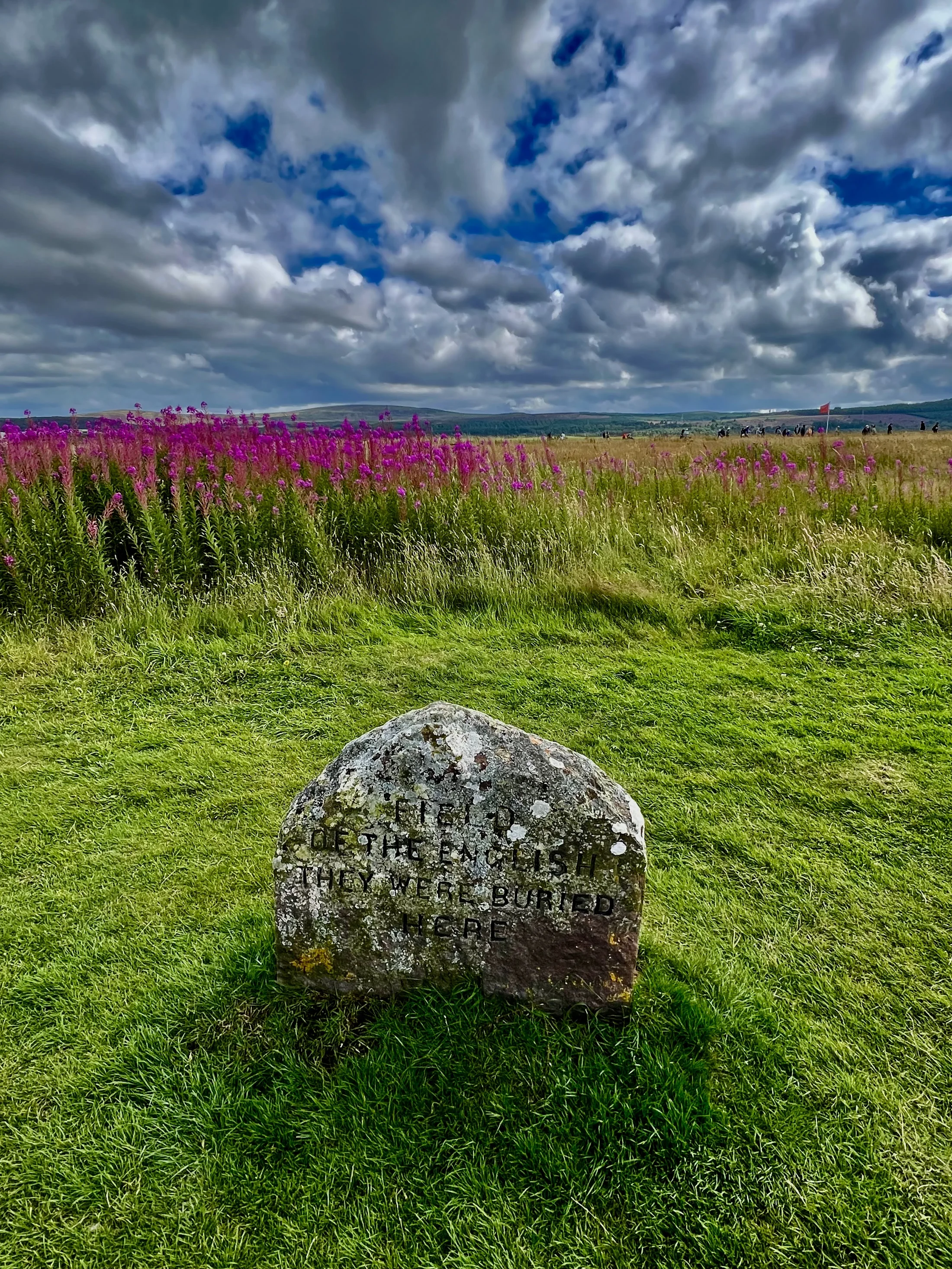 Culloden memorial stone