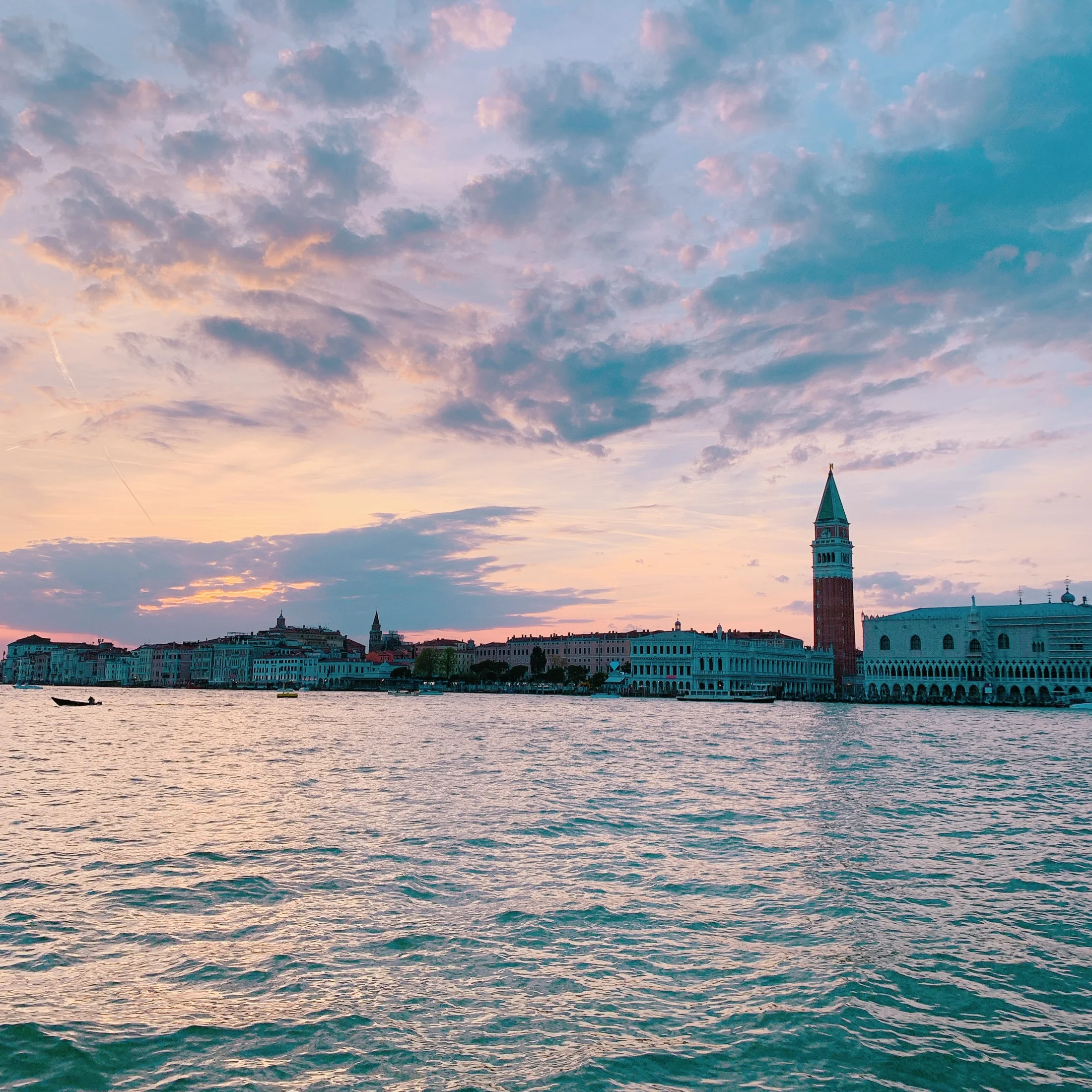 Venice at night