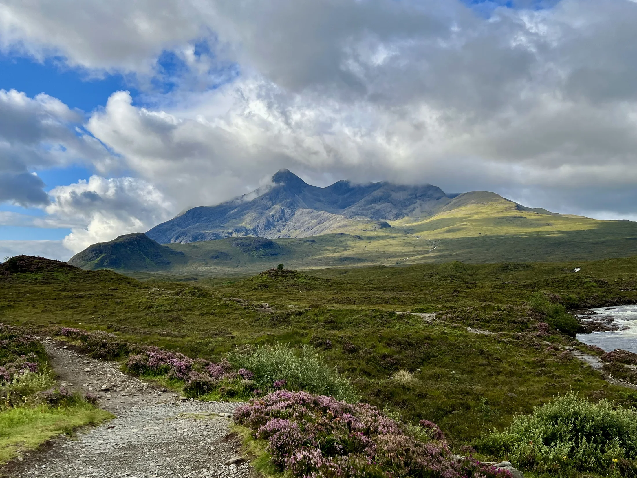 Open landscape on the Isle of Skye